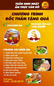 tuần sinh nhật Vân Hồ
