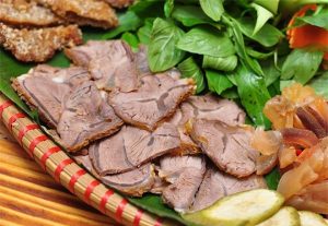 món nhắm với bia
