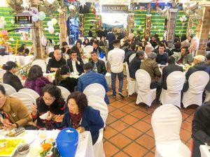 nhà hàng tổ chức tiệc liên hoan cuối năm