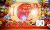Trang trí tiệc mừng thọ cụ Tất Chi 80 tuổi