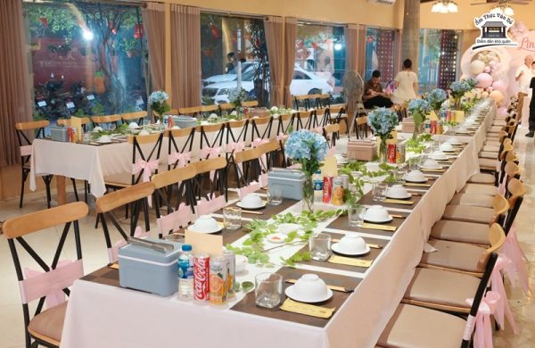 Tổ chức sinh nhật tại Hà Nội ấm cúng, ấn tượng tại Ẩm thực Vân Hồ, Hà Nội