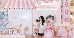 Trang trí Tiệc Sinh Nhật Bé Bún – Concept cửa hàng bánh ngọt