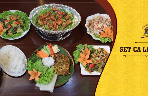 Set Cá lăng 5 món Ẩm thực Vân Hồ
