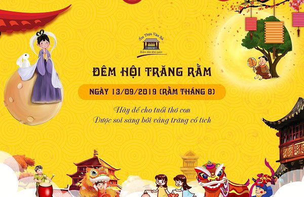 Đêm Hội Trăng Rằm Vân Hồ chào đón các bé và gia đình nhân dịp Tết Đoàn Viên