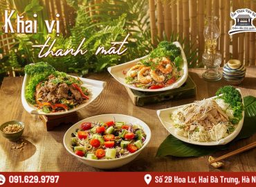 Khám Phá Các Món Ngon Tại Vân Hồ 2B Hoa Lư, Hà Nội – Hành Trình Vị Giác Khó Quên