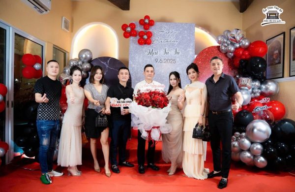 Không gian gần gũi – Ẩm thực tinh tế cho những bữa tiệc sinh nhật đáng nhớ