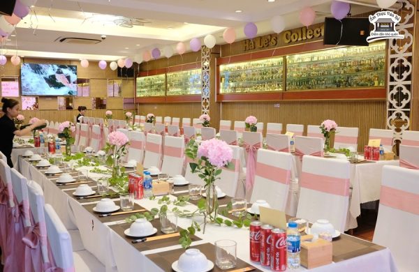 Nhà hàng bia hơi có phòng riêng – Ẩm thực Vân Hồ 2B Hoa Lư: Không gian sang trọng, ấm cúng và tiện nghi giữa lòng Hà Nội