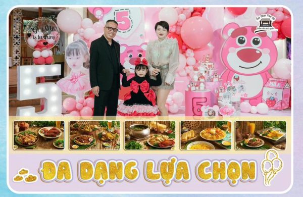 Nhà hàng tổ chức sinh nhật tại Ẩm thực Vân Hồ 2B Hoa Lư – Không gian hoàn hảo, tiệc trọn vẹn