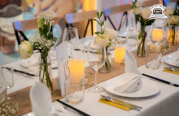 Nhà hàng tổ chức tiệc cưới Hà Nội trang trọng, ấm cúng