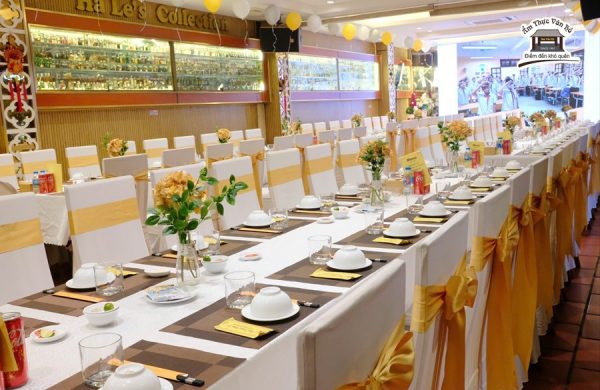 Nhà hàng tổng kết năm học tại Hà Nội – Chọn Ẩm thực Vân Hồ 2B Hoa Lư