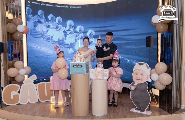 Tổ chức sinh nhật cho bé – Ẩm thực Vân Hồ 2B Hoa Lư: Không gian ấm áp, vui nhộn và tràn ngập yêu thương dành cho con yêu
