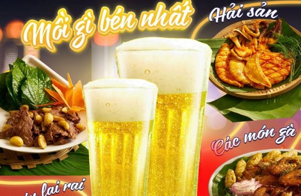 Uống bia ngon ở đâu – Chọn ngay Ẩm thực Vân Hồ cho cuộc vui trọn vẹn