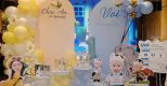 Trang trí tiệc sinh nhật bé Voi 1 tuổi & Chúc An 19 tuổi